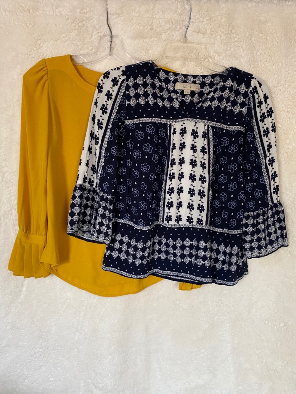 LOFT Petite Lightweight Blouses, Set of Two - Size XXSP